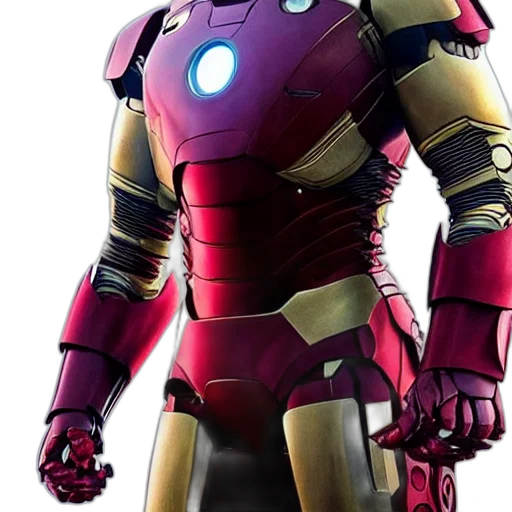 robot, concept art, 3d render, comic book art transparent PNG cut-out