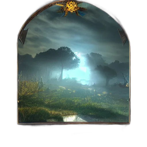 dragon, crown, sword, staff transparent PNG cut-out