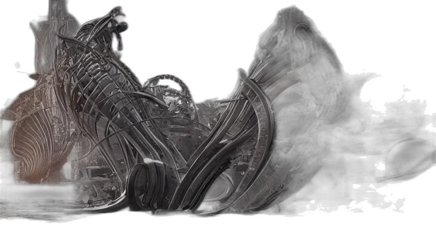 dragon, shoes, weapon, car transparent PNG cut-out