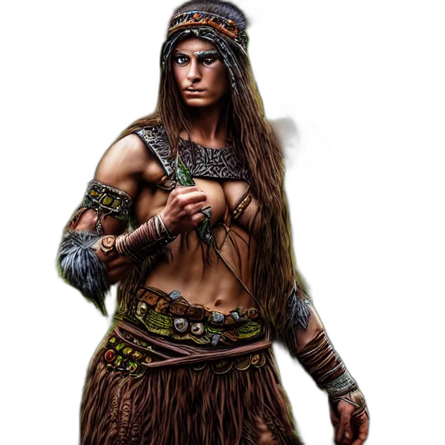 sword, jewelry, staff, fantasy art transparent PNG cut-out