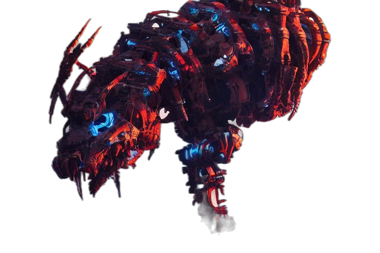 creature, dragon, animal, weapon transparent PNG cut-out