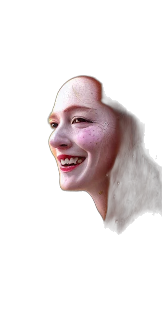face, mask, creature, animal transparent PNG cut-out