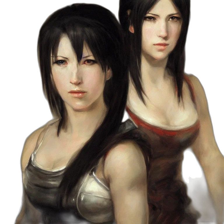 face, fantasy art, concept art, photorealistic transparent PNG cut-out
