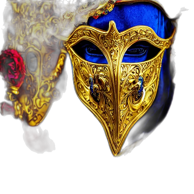 mask, crown, jewelry, sword transparent PNG cut-out