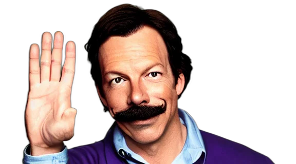 face, staff, ted, lasso transparent PNG cut-out