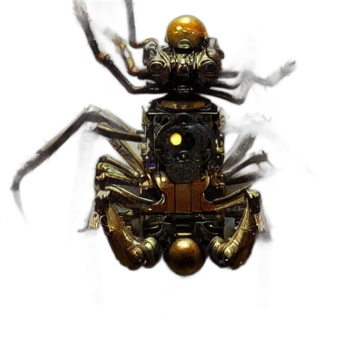 animal, creature, robot, jewelry transparent PNG cut-out