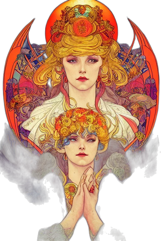 crown, fantasy art, concept art, comic book art transparent PNG cut-out