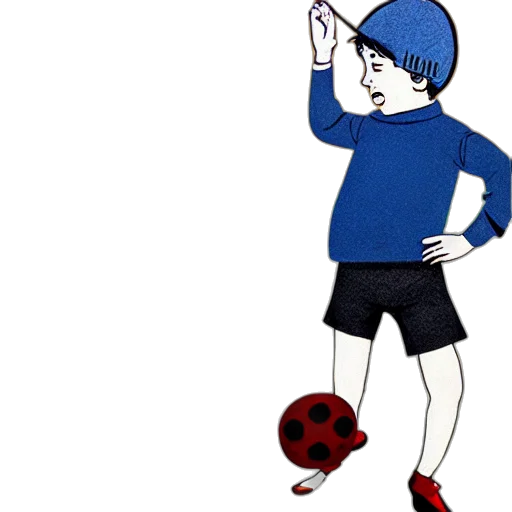 hat, staff, jacket, mask transparent PNG cut-out
