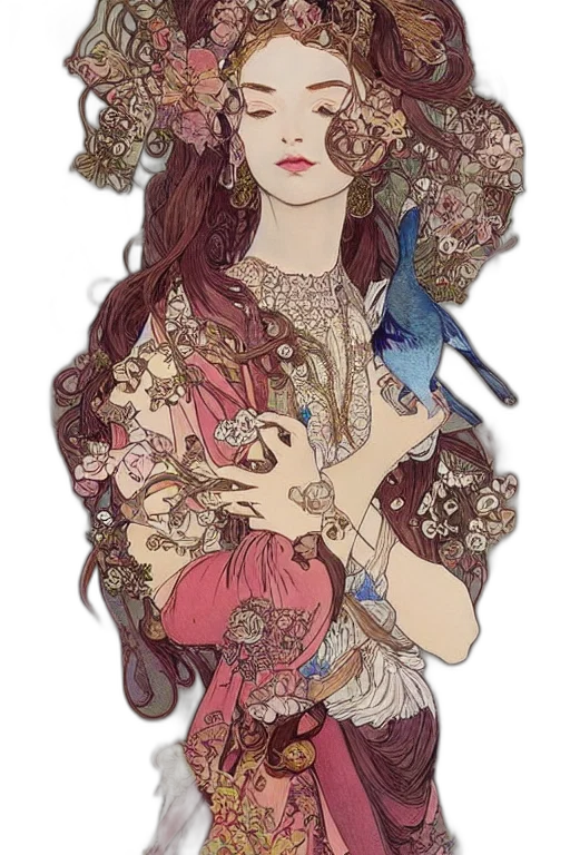 dress, jewelry, mask, crown transparent PNG cut-out