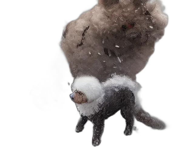 hair, animal, creature, hat transparent PNG cut-out