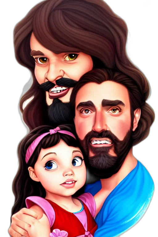 cartoon, photorealistic, comic book art, fantasy art transparent PNG cut-out