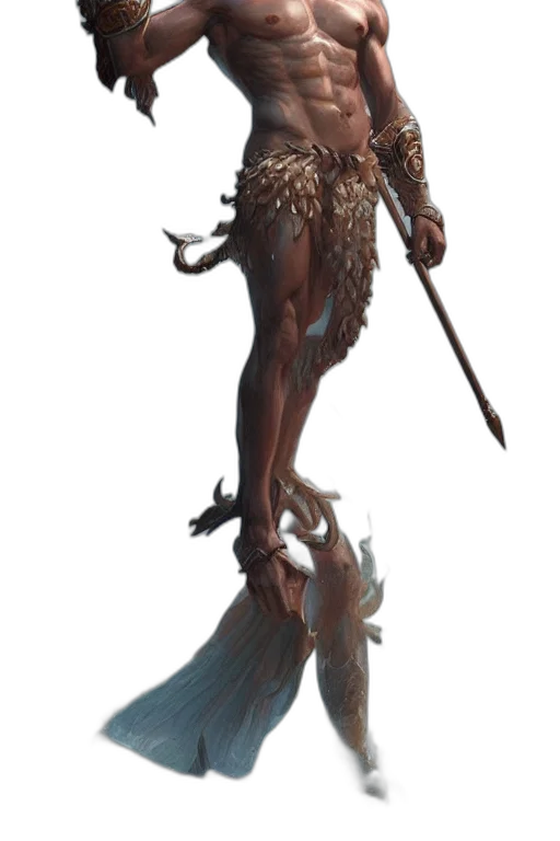 creature, staff, dragon, sword transparent PNG cut-out