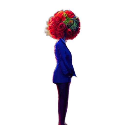 flower, hat, crown, dress transparent PNG cut-out