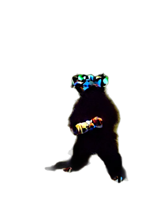 animal, creature, staff, mask transparent PNG cut-out