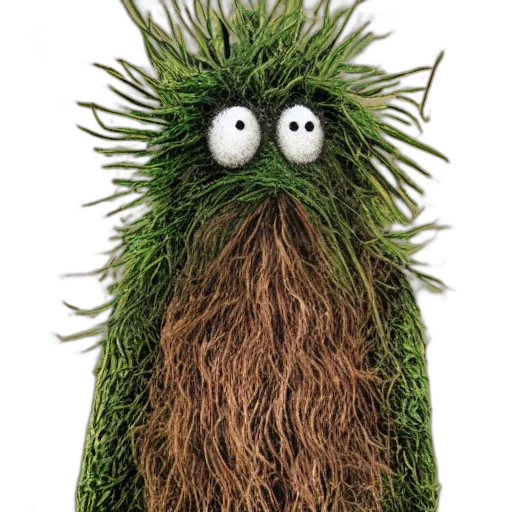 creature, animal, staff, hair transparent PNG cut-out