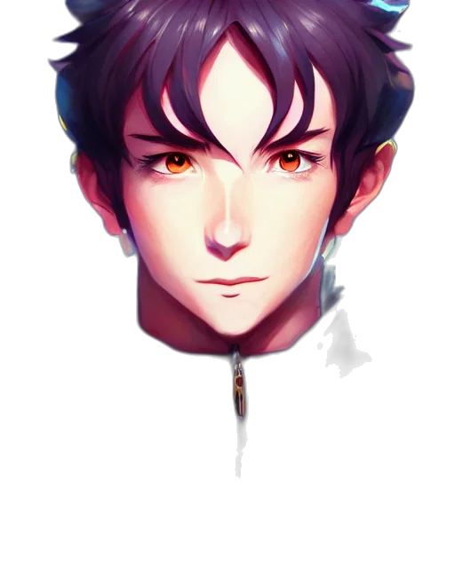 face, crown, mask, staff transparent PNG cut-out