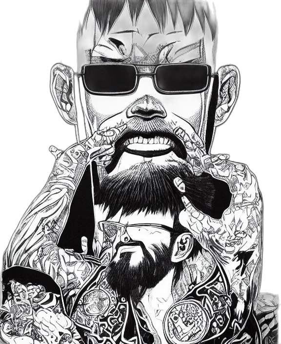 cartoon, comic book art, photorealistic, cyberpunk transparent PNG cut-out