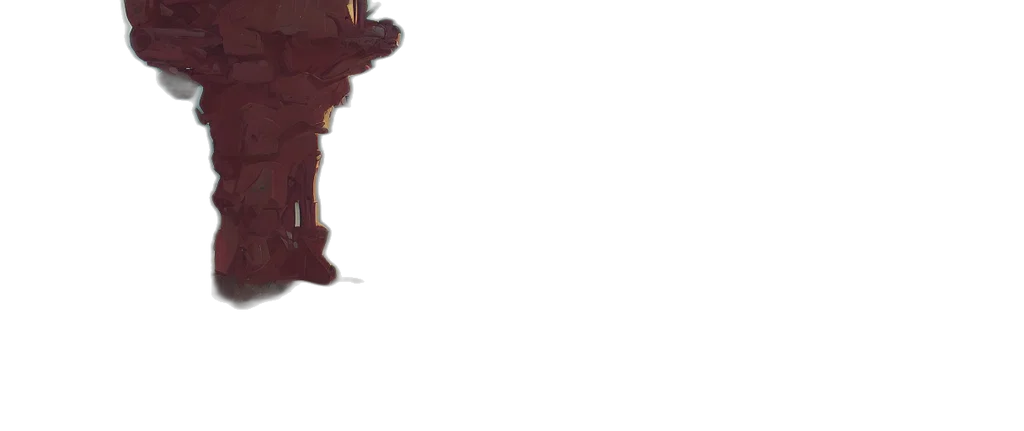 staff, shoes, creature, robot transparent PNG cut-out