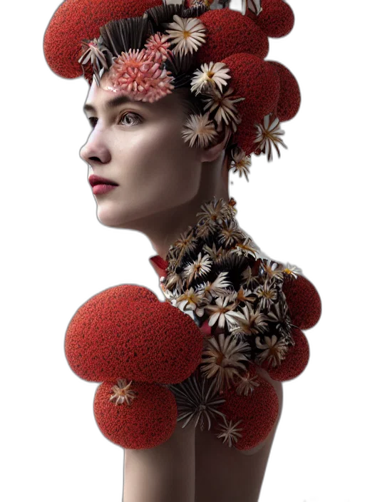 crown, jewelry, hat, flower transparent PNG cut-out