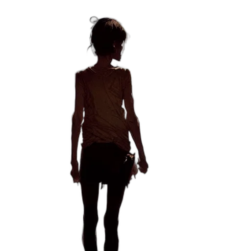 dress, creature, staff, robot transparent PNG cut-out