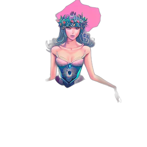 crown, jewelry, dress, staff transparent PNG cut-out