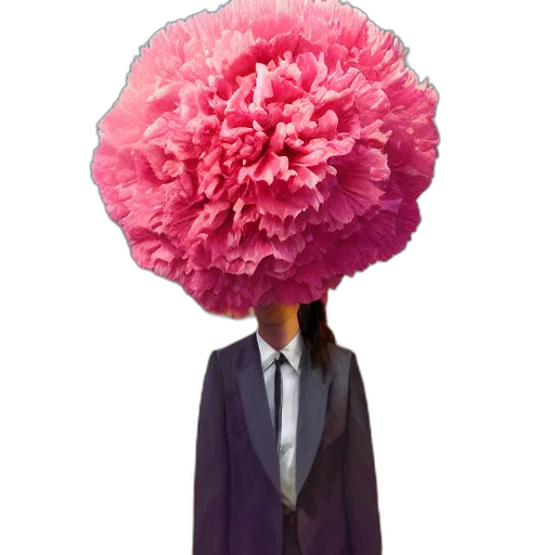 hat, flower, umbrella, mask transparent PNG cut-out
