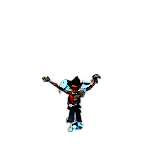 robot, staff, weapon, hat transparent PNG cut-out