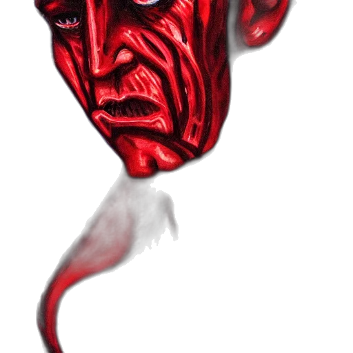 mask, face, creature, staff transparent PNG cut-out