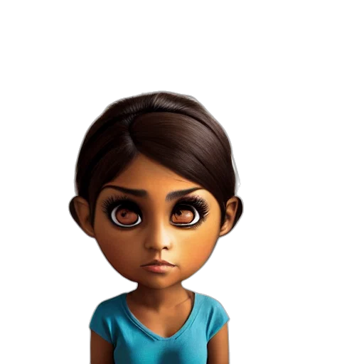 staff, face, jewelry, dress transparent PNG cut-out