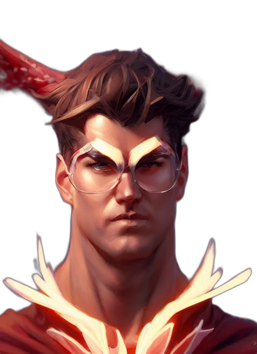 face, staff, mask, crown transparent PNG cut-out