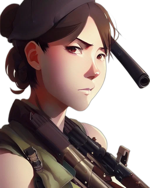 weapon, staff, face, concept art transparent PNG cut-out