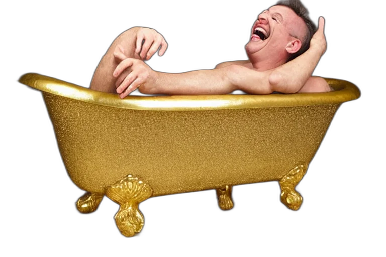 creature, furniture, man, laughing transparent PNG cut-out