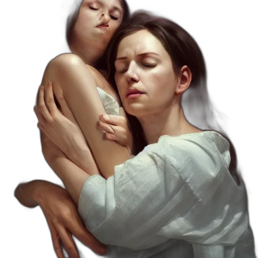 photorealistic, oil painting, concept art, fantasy art transparent PNG cut-out