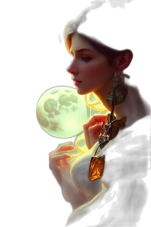 jewelry, face, staff, crown transparent PNG cut-out