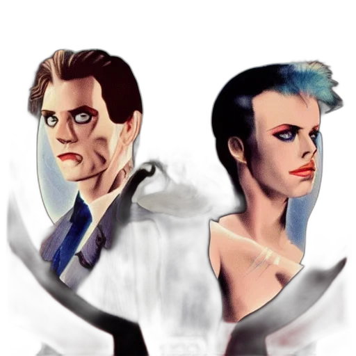 comic book art, concept art, cartoon, watercolor transparent PNG cut-out