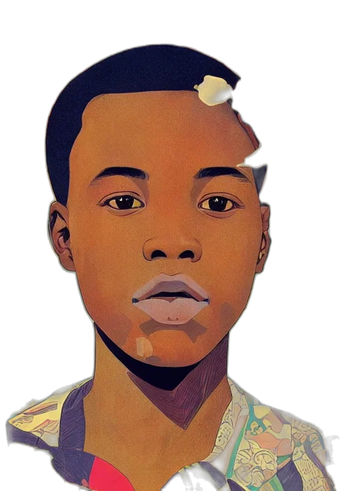 face, photorealistic, cartoon, watercolor transparent PNG cut-out