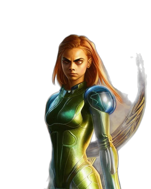 concept art, comic book art, fantasy art, 3d render transparent PNG cut-out