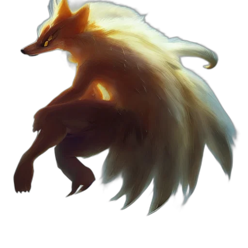 creature, dragon, animal, staff transparent PNG cut-out
