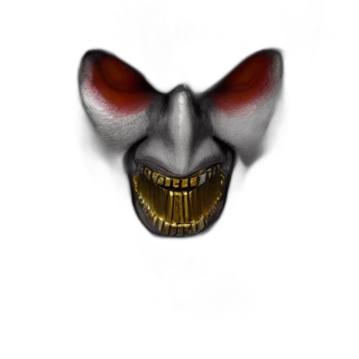 mask, face, creature, jewelry transparent PNG cut-out