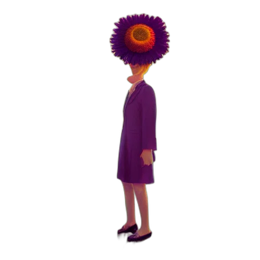 hat, crown, dress, staff transparent PNG cut-out