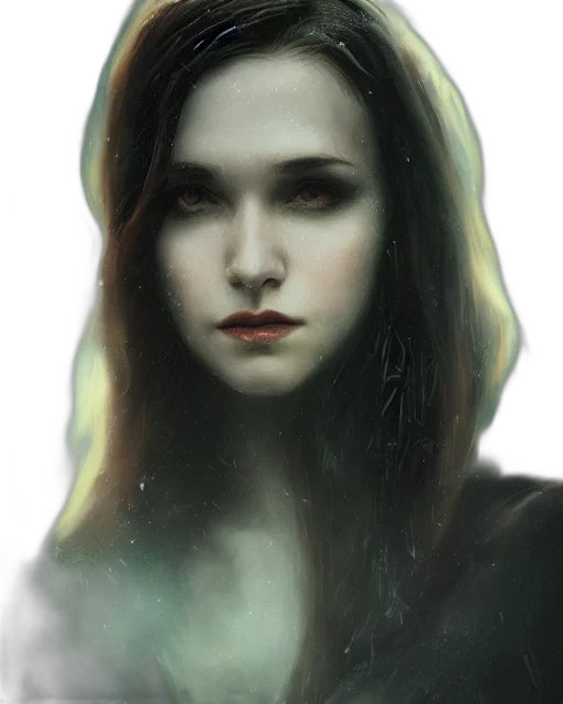 face, mask, fantasy art, photorealistic transparent PNG cut-out
