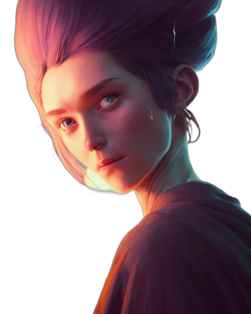 face, crown, staff, hair transparent PNG cut-out