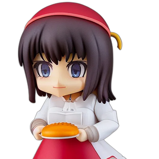 food, hat, 3d render, photorealistic transparent PNG cut-out