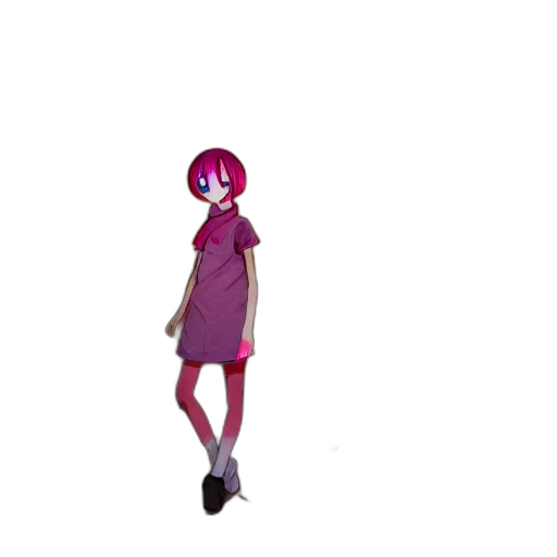 dress, staff, creature, robot transparent PNG cut-out