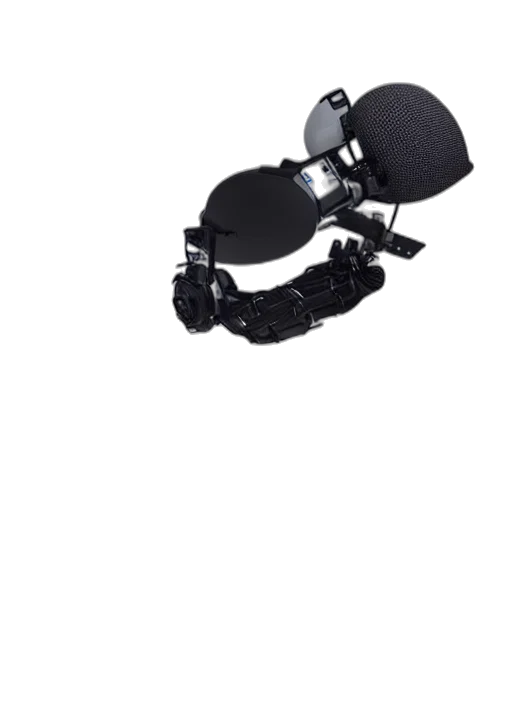 robot, jewelry, mask, crown transparent PNG cut-out