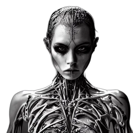 robot, jewelry, mask, creature transparent PNG cut-out