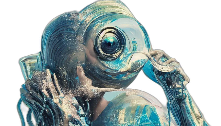 robot, creature, mask, animal transparent PNG cut-out