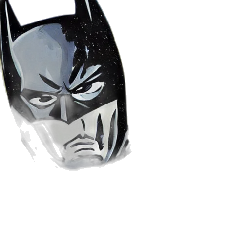 mask, comic book art, 3d render, photorealistic transparent PNG cut-out
