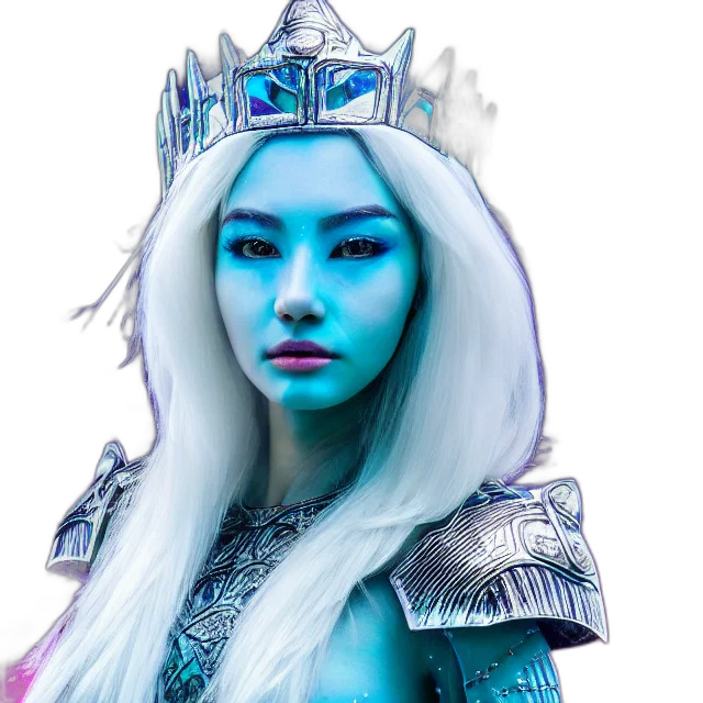 crown, dragon, face, fantasy art transparent PNG cut-out