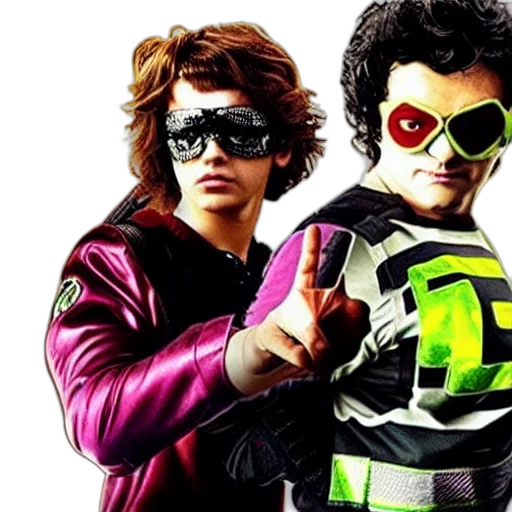 comic book art, concept art, film, still transparent PNG cut-out